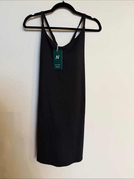 HALARA Dresses & Skirts - HALARA Black athletic Dress with Double Straps